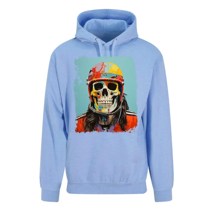 Skeleton Ice Hockey Great Gift Unisex Surf Hoodie