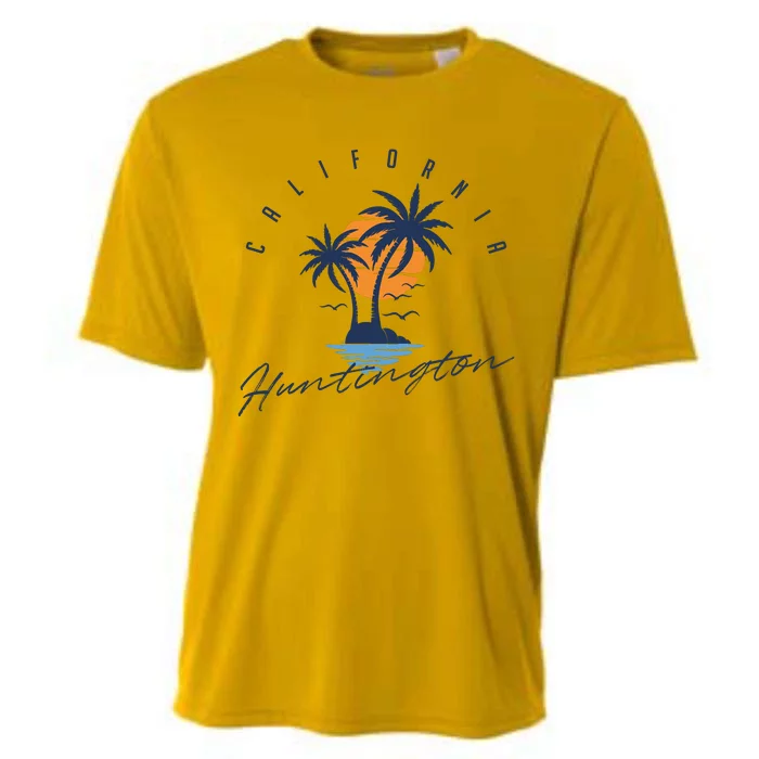 Summer In Huntington Beach Californa Cooling Performance Crew T-Shirt