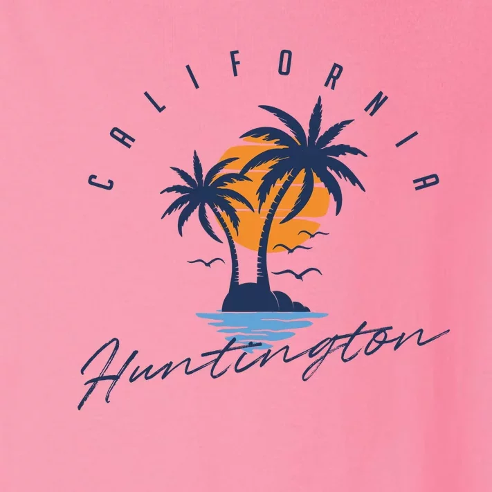 Summer In Huntington Beach Californa Toddler Long Sleeve Shirt