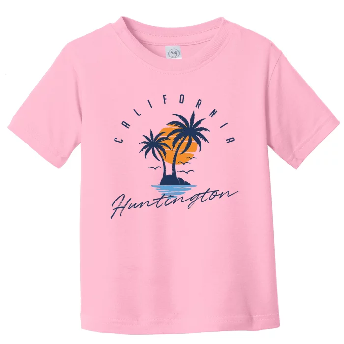 Summer In Huntington Beach Californa Toddler T-Shirt