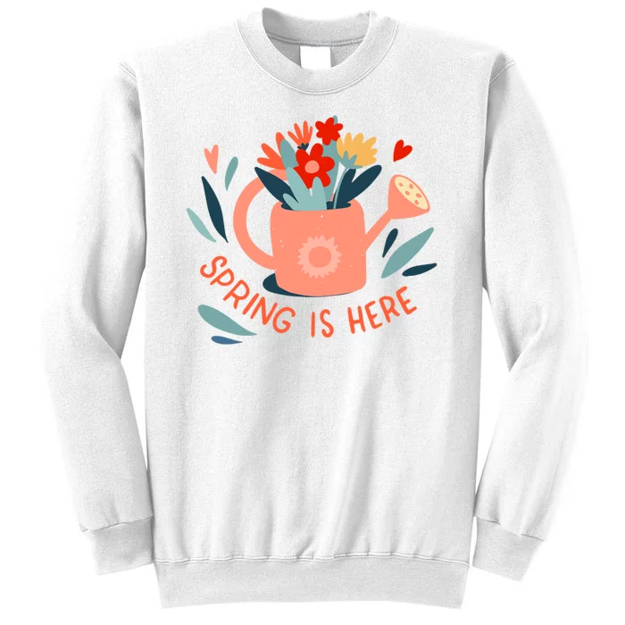 Spring Is Here Gardening Floral Sweatshirt