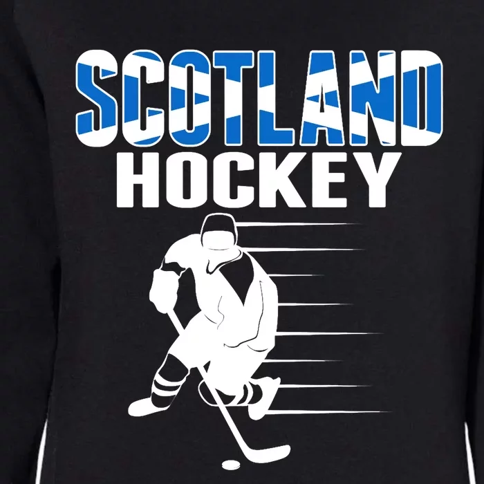 Scotland Ice Hockey Lovers Jersey Scottish Hockey Team Fans Premium Womens California Wash Sweatshirt