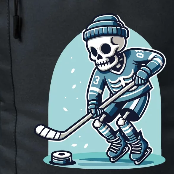 Skeleton Ice Hockey Daily Commute Backpack