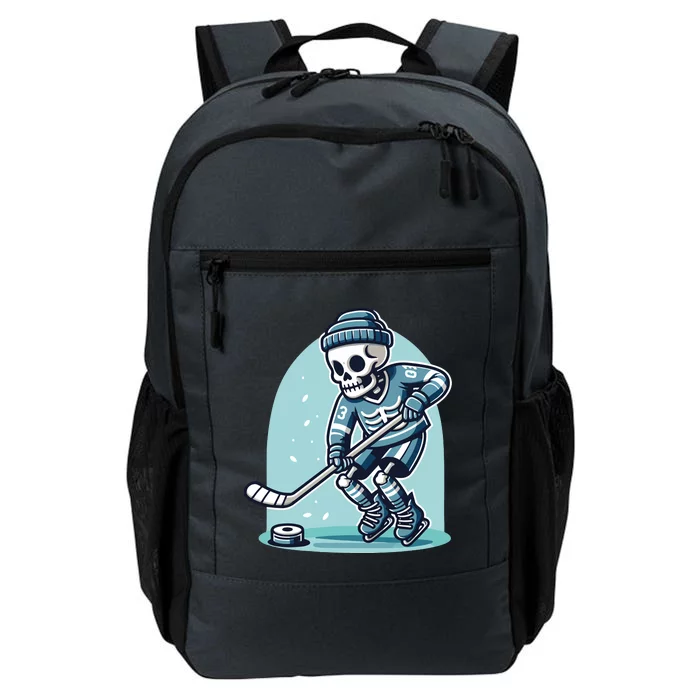 Skeleton Ice Hockey Daily Commute Backpack