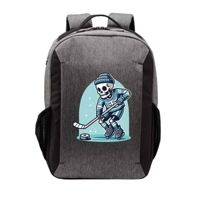 Skeleton Ice Hockey Vector Backpack