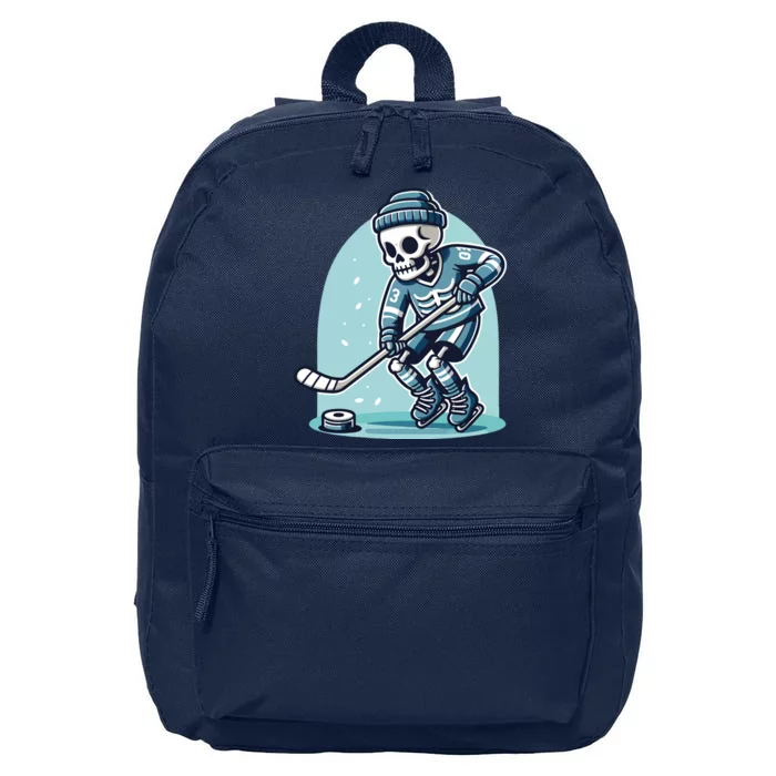 Skeleton Ice Hockey 16 in Basic Backpack