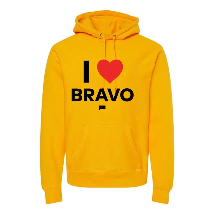 Shopbybravo I Heart Bravo Premium Hoodie