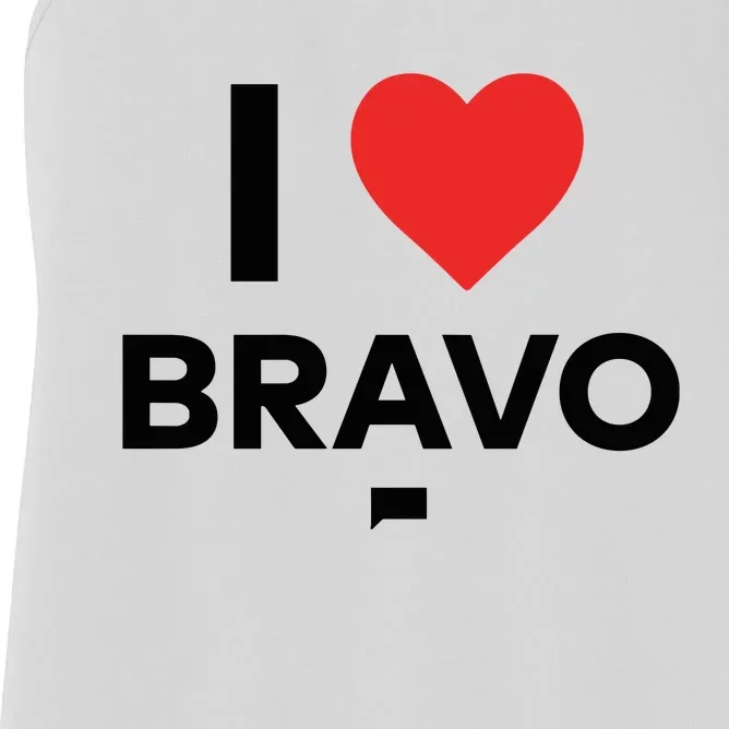 Shopbybravo I Heart Bravo Women's Racerback Tank