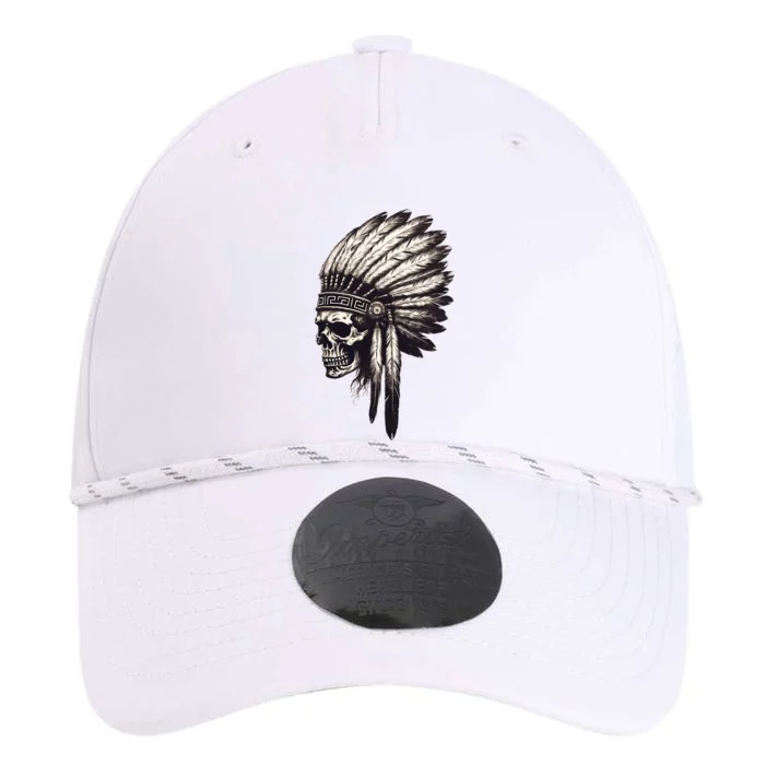 Skull Indian Headdress Skull Chief Indian Skull Performance The Dyno Cap