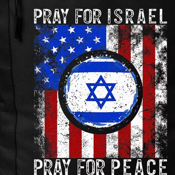 Support Israel I Stand With Israel Pray For Israel Daily Commute Backpack