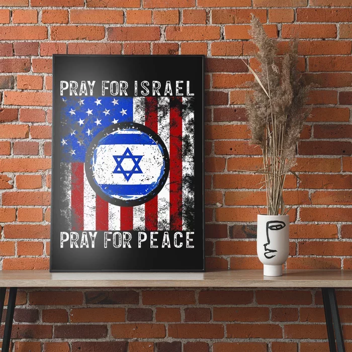 Support Israel I Stand With Israel Pray For Israel Poster