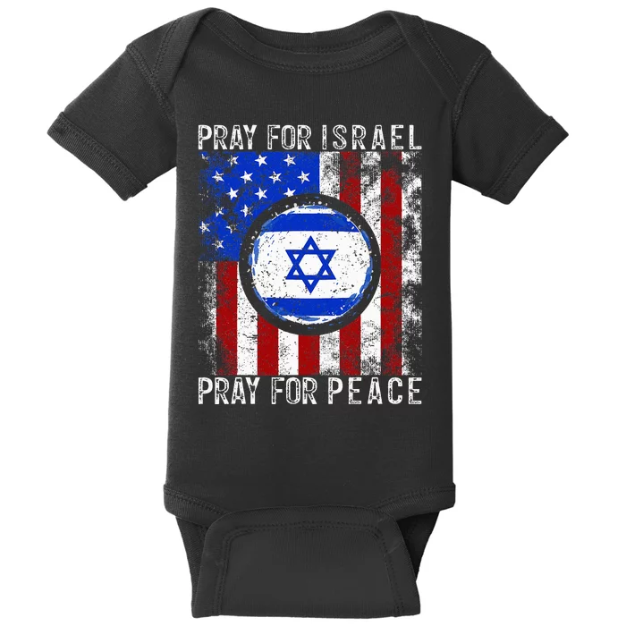 Support Israel I Stand With Israel Pray For Israel Baby Bodysuit