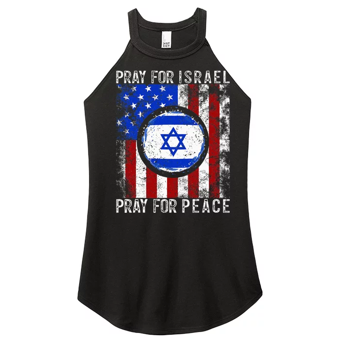 Support Israel I Stand With Israel Pray For Israel Women’s Perfect Tri Rocker Tank