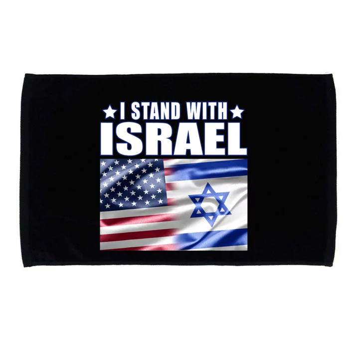 Support Israel I Stand With Israel Microfiber Hand Towel