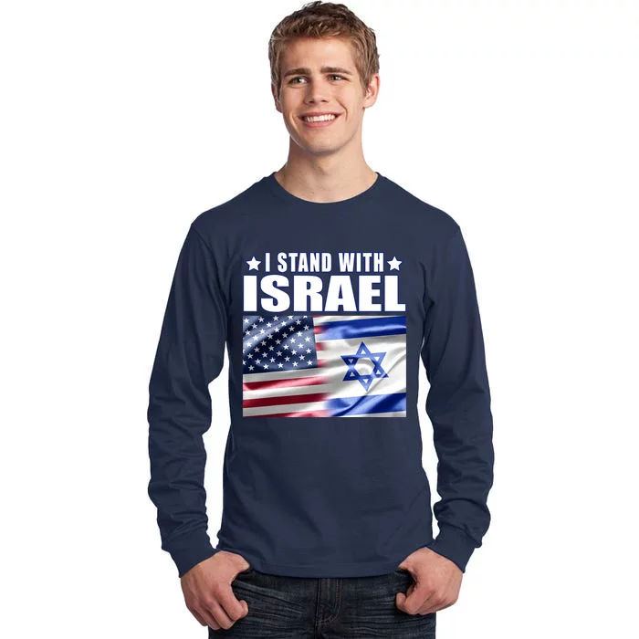 Support Israel I Stand With Israel Tall Long Sleeve T-Shirt