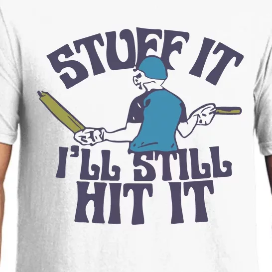 Stuff It I’Ll Still Hit It Cricket Pajama Set