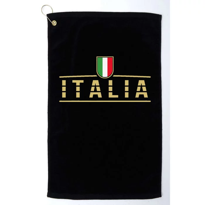 Soccer Italia Italian Flag Italy Platinum Collection Golf Towel