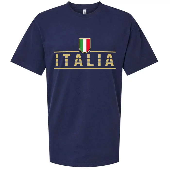 Soccer Italia Italian Flag Italy Sueded Cloud Jersey T-Shirt