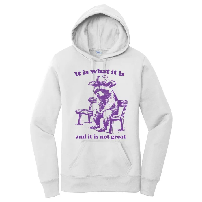 Slippywild It Is What It Is And It Is Not Great Women's Pullover Hoodie