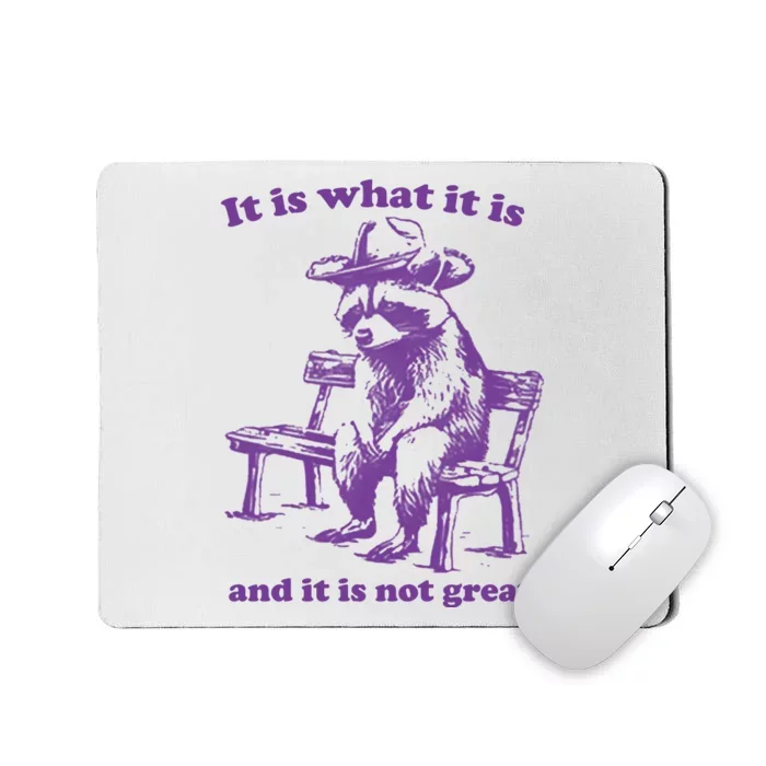 Slippywild It Is What It Is And It Is Not Great Mousepad