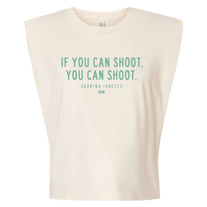 Sabrina Ionescu If You Can Shoot You Can Shoot Garment-Dyed Women's Muscle Tee