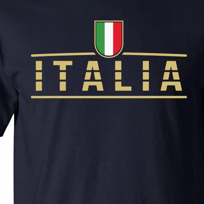 Soccer Italia Italian Flag Italy Tall T-Shirt