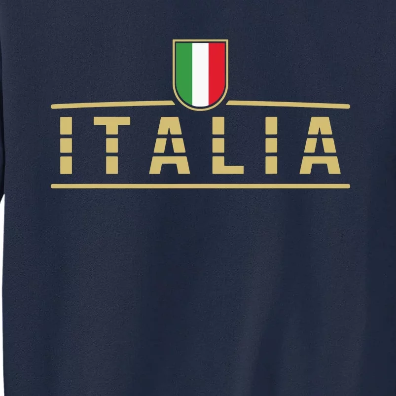 Soccer Italia Italian Flag Italy Tall Sweatshirt