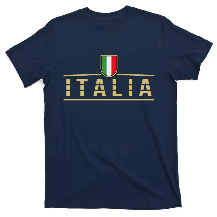 Soccer Italia Italian Flag Italy T-Shirt