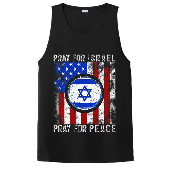 Support Israel I Stand With Israel Pray For Israel Performance Tank