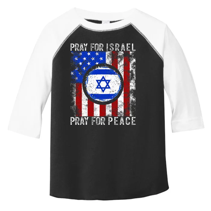 Support Israel I Stand With Israel Pray For Israel Toddler Fine Jersey T-Shirt