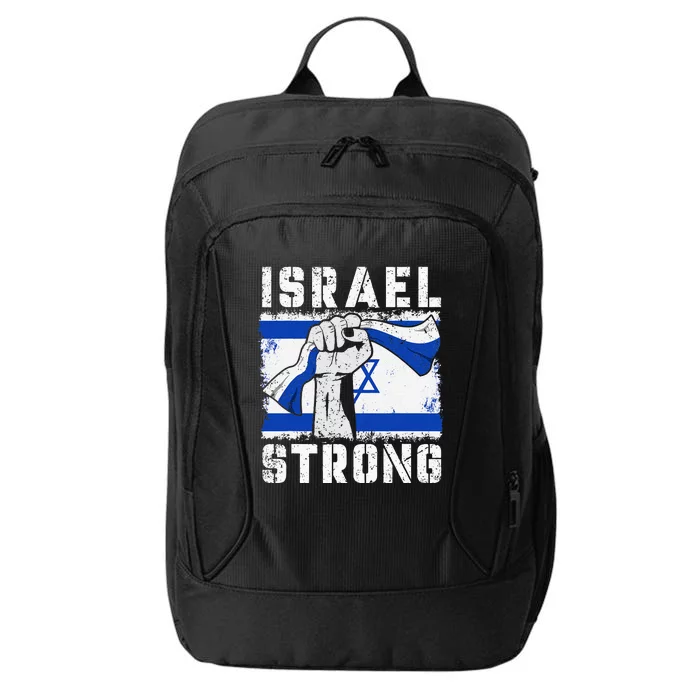 Support Israel I Stand With Israel Pray For Israel City Backpack