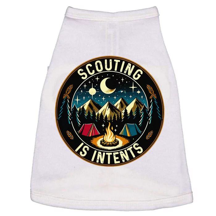 Scouting Is Intents Scout Camper Camping Doggie Tank