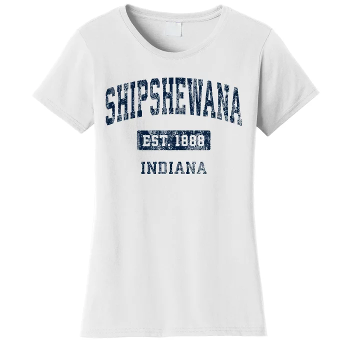 Shipshewana Indiana In Vintage Sports Established Women's T-Shirt