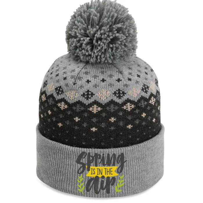 Spring Is In The Air Cute Season The Baniff Cuffed Pom Beanie