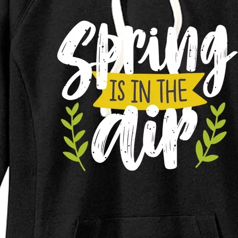 Spring Is In The Air Cute Season Women's Fleece Hoodie