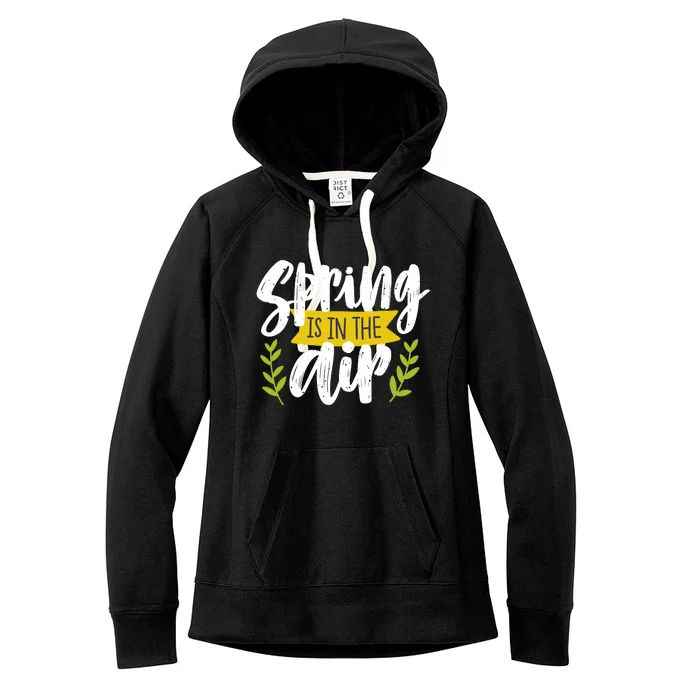 Spring Is In The Air Cute Season Women's Fleece Hoodie