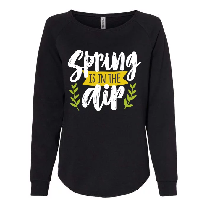 Spring Is In The Air Cute Season Womens California Wash Sweatshirt