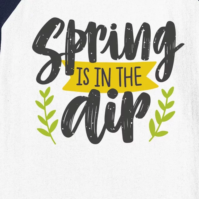 Spring Is In The Air Cute Season Baseball Sleeve Shirt