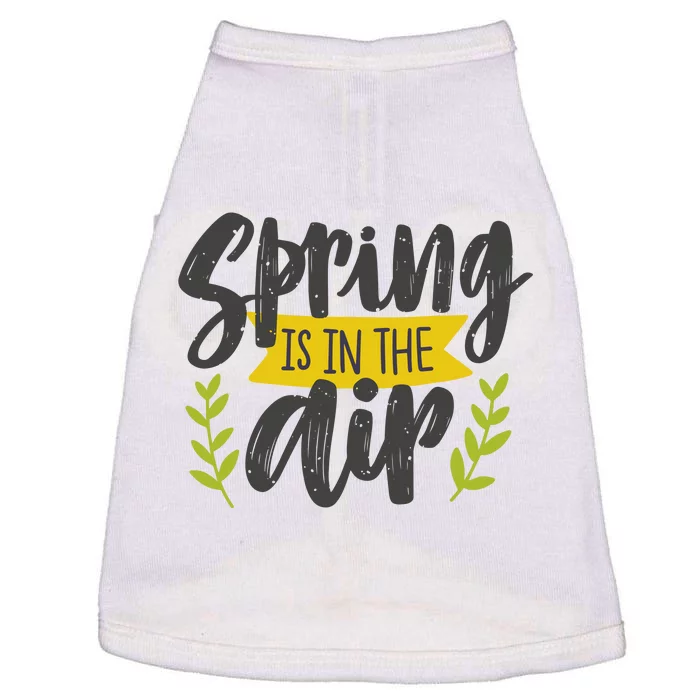 Spring Is In The Air Cute Season Doggie Tank