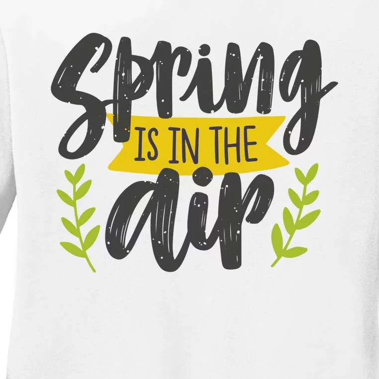 Spring Is In The Air Cute Season Ladies Long Sleeve Shirt