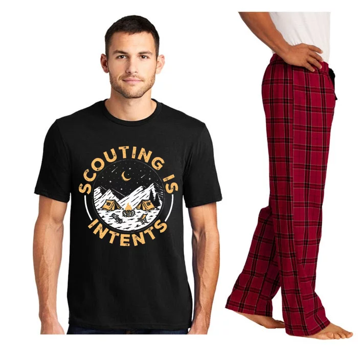 Scouting Is Intents Scout Funny Camping Pajama Set