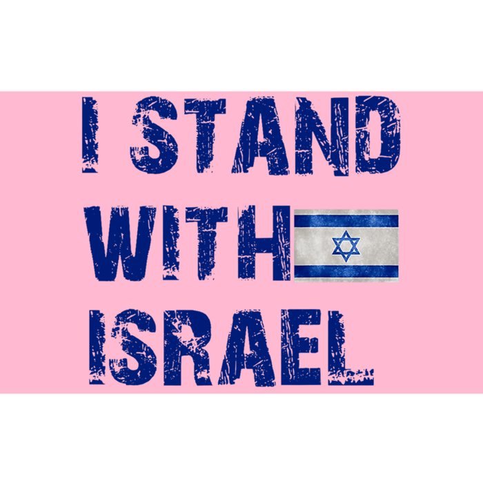 Support Israel I Stand With Israel Israeli Flag Pray For Israel Bumper Sticker