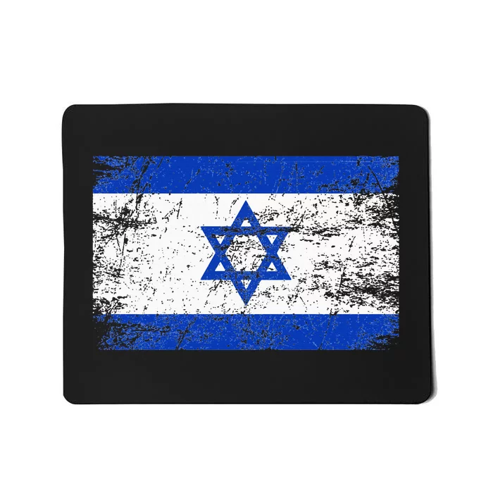 Support Israel I Stand With Israel Israeli Flag Mousepad