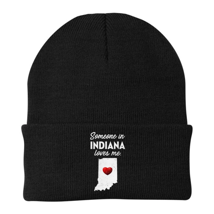 Someone In Indiana Loves Me Indiana Knit Cap Winter Beanie