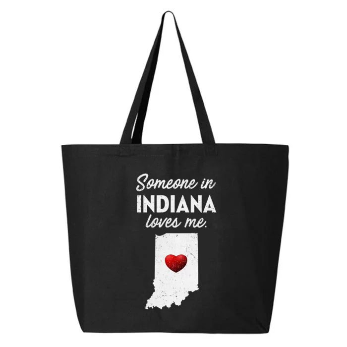 Someone In Indiana Loves Me Indiana 25L Jumbo Tote