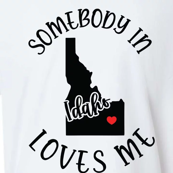 Somebody In Idaho Loves Me Sueded Cloud Jersey T-Shirt