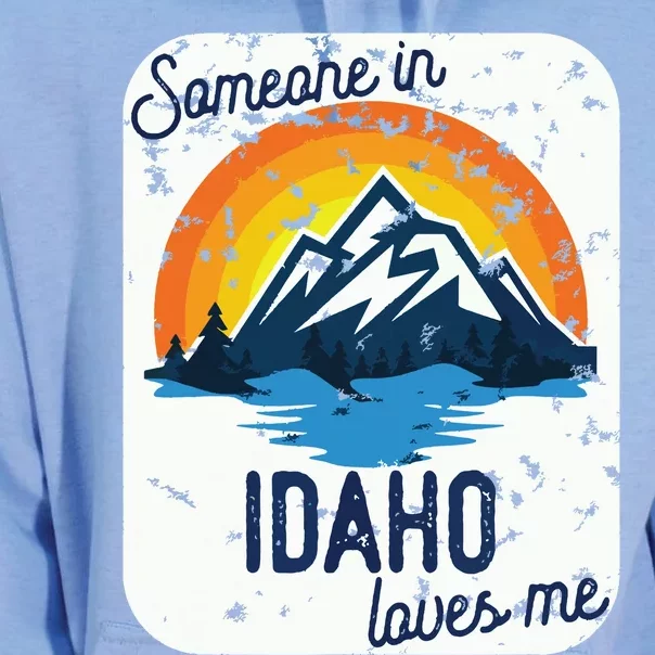 Someone In Idaho Loves Me Unisex Surf Hoodie