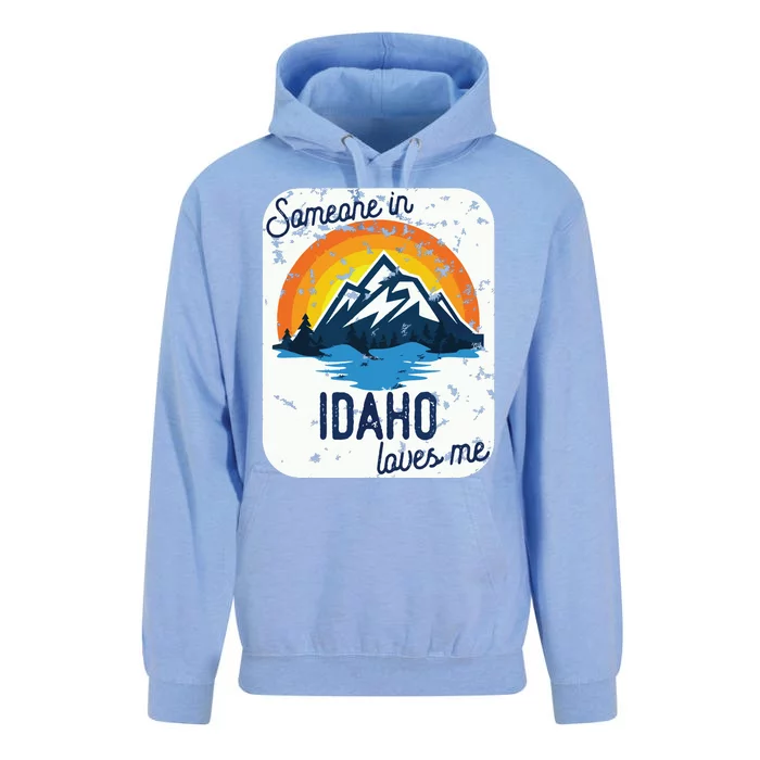 Someone In Idaho Loves Me Unisex Surf Hoodie