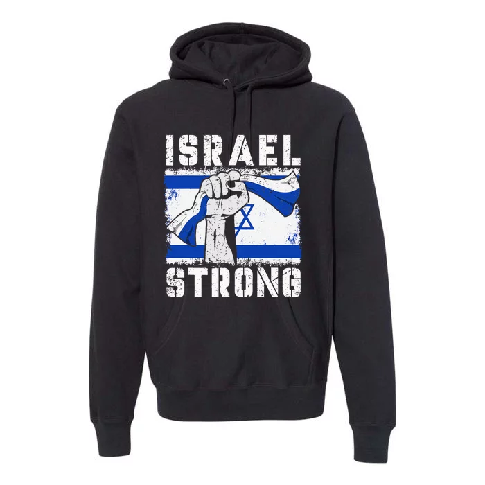 Support Israel I Stand With Israel Pray For Israel Premium Hoodie