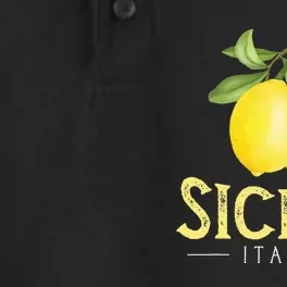 Sicilia Italia Italian Lemons Proud Sicilian Dry Zone Grid Performance Polo